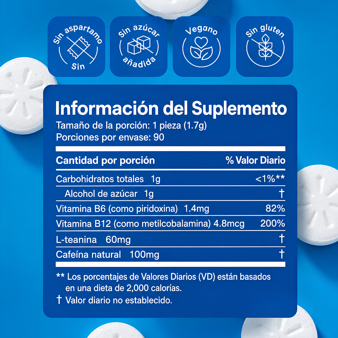 NEURO ENERGY GUM – Energía y concentración diaria