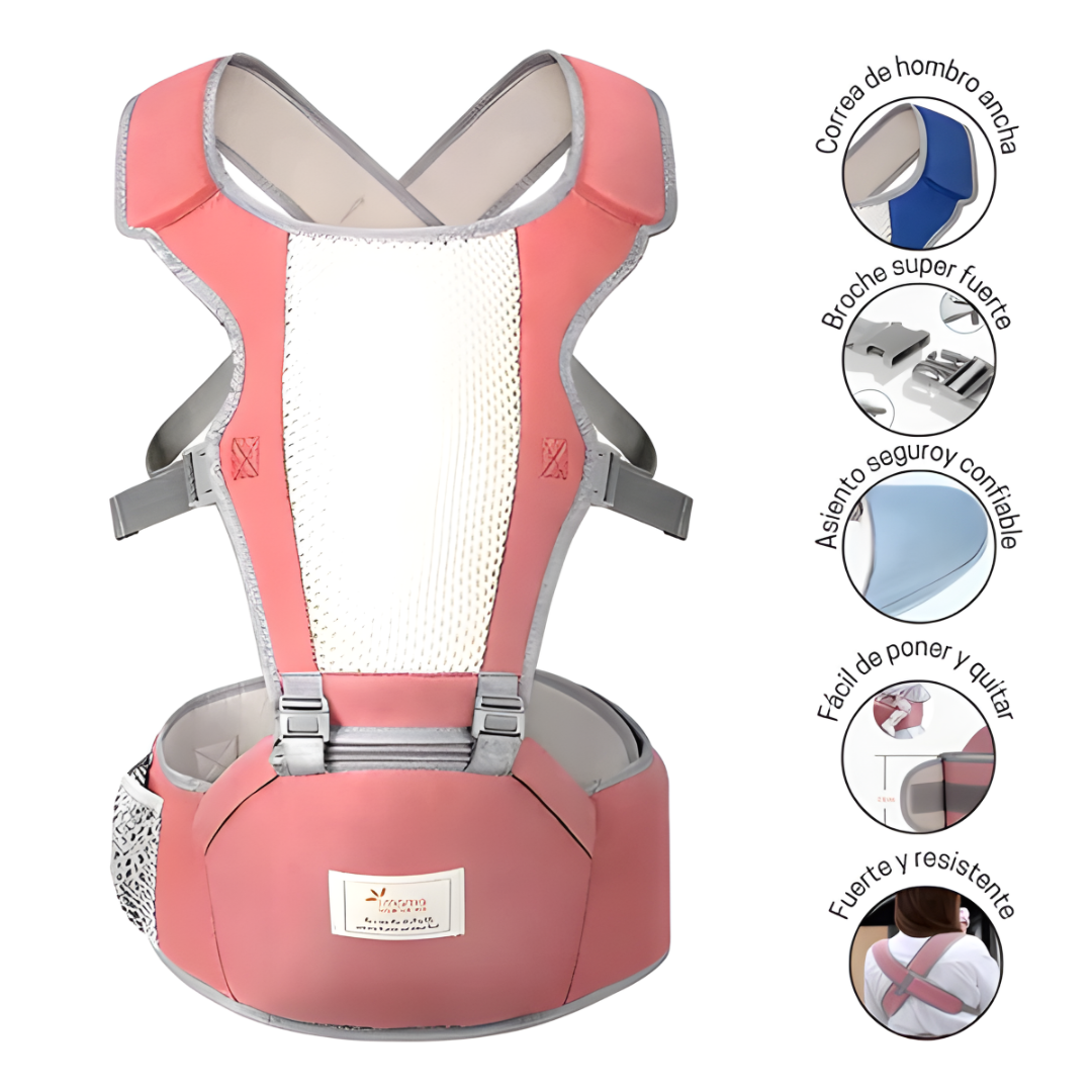 PORTA BEBÉ ERGONÓMICO – Comodidad, seguridad y conexión en cada paseo