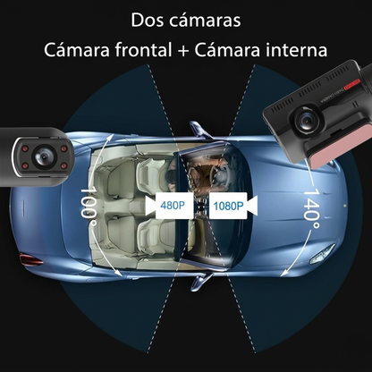 CAMARA CARRO AB-Q614 AERBES — Tu testigo ocular de seguridad 24/7