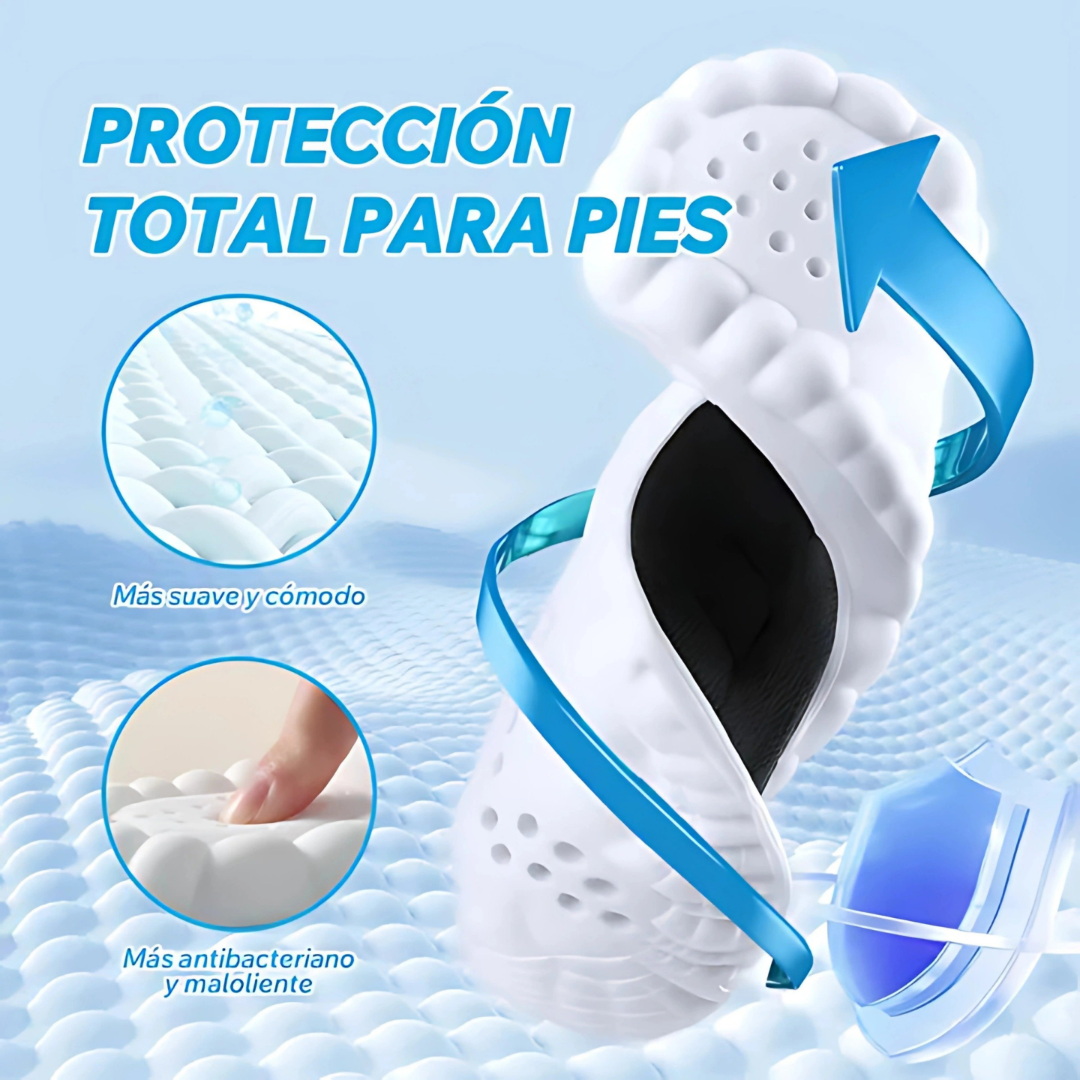 PLANTILLAS ORTOPÉDICAS DEPORTIVAS NEGRAS – Soporte y confort en cada paso