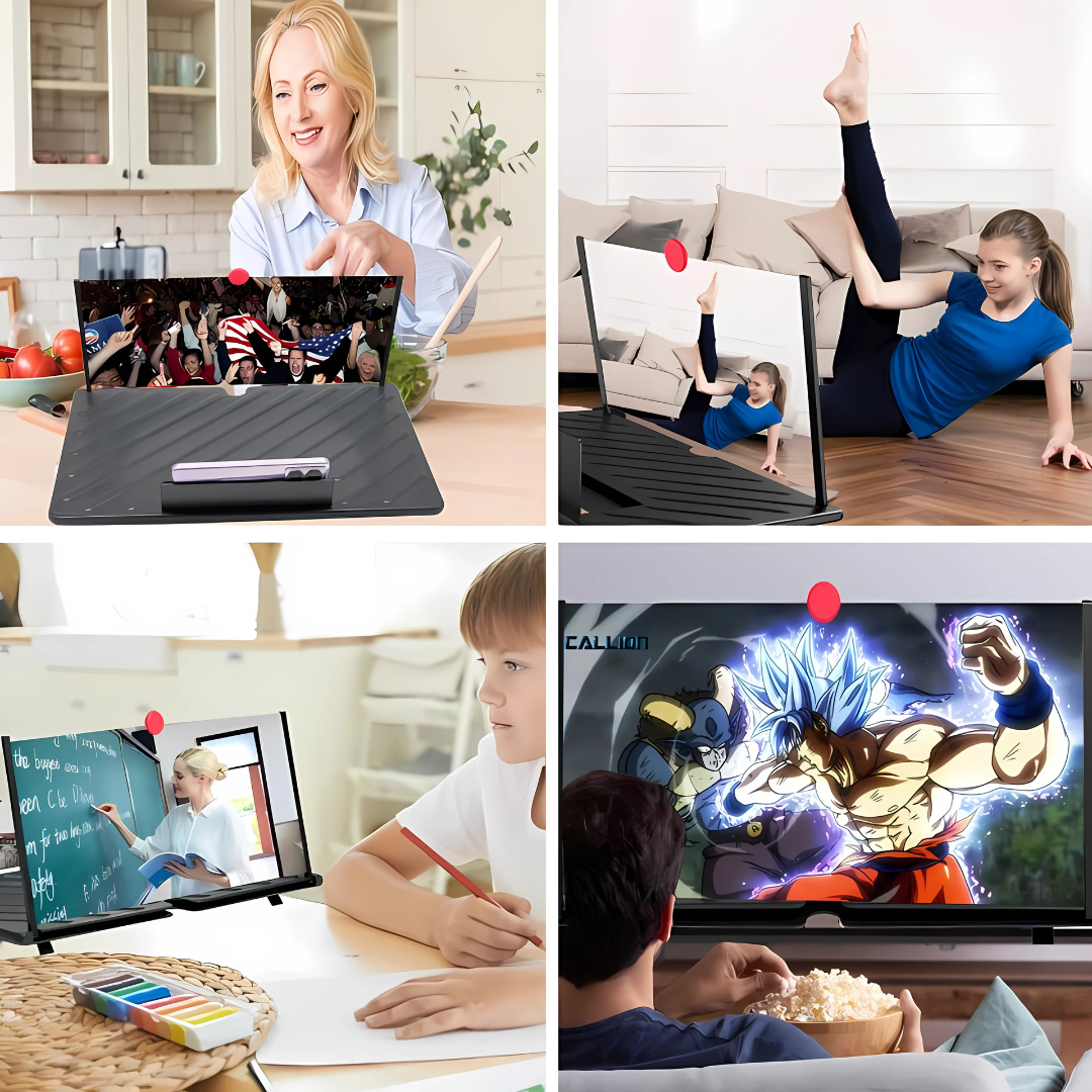 AMPLIFICADOR DE PANTALLA – Convierte tu celular en una pantalla gigante al instante