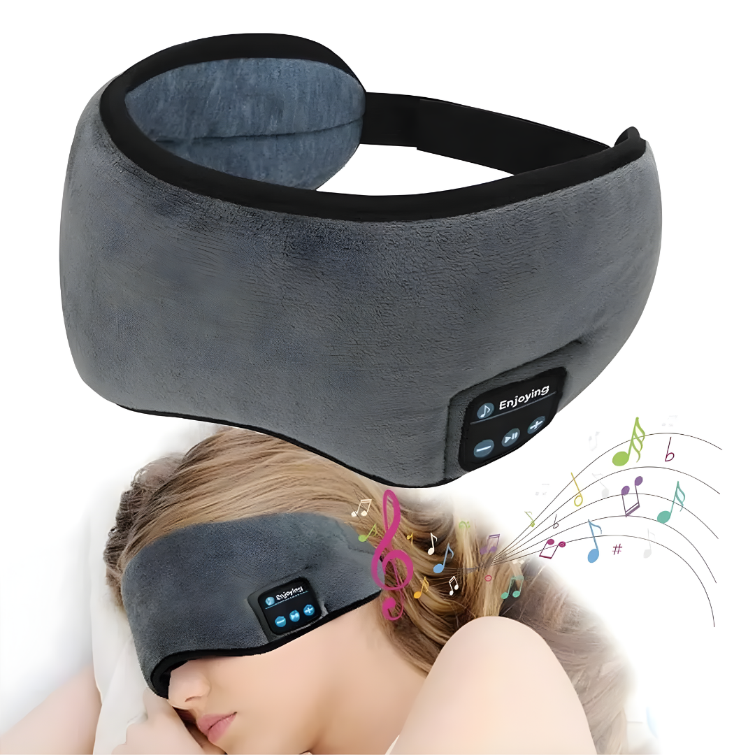 ANTIFAZ BLUETOOTH CON AUDÍFONOS – Descanso profundo, música relajante y confort total al dormir