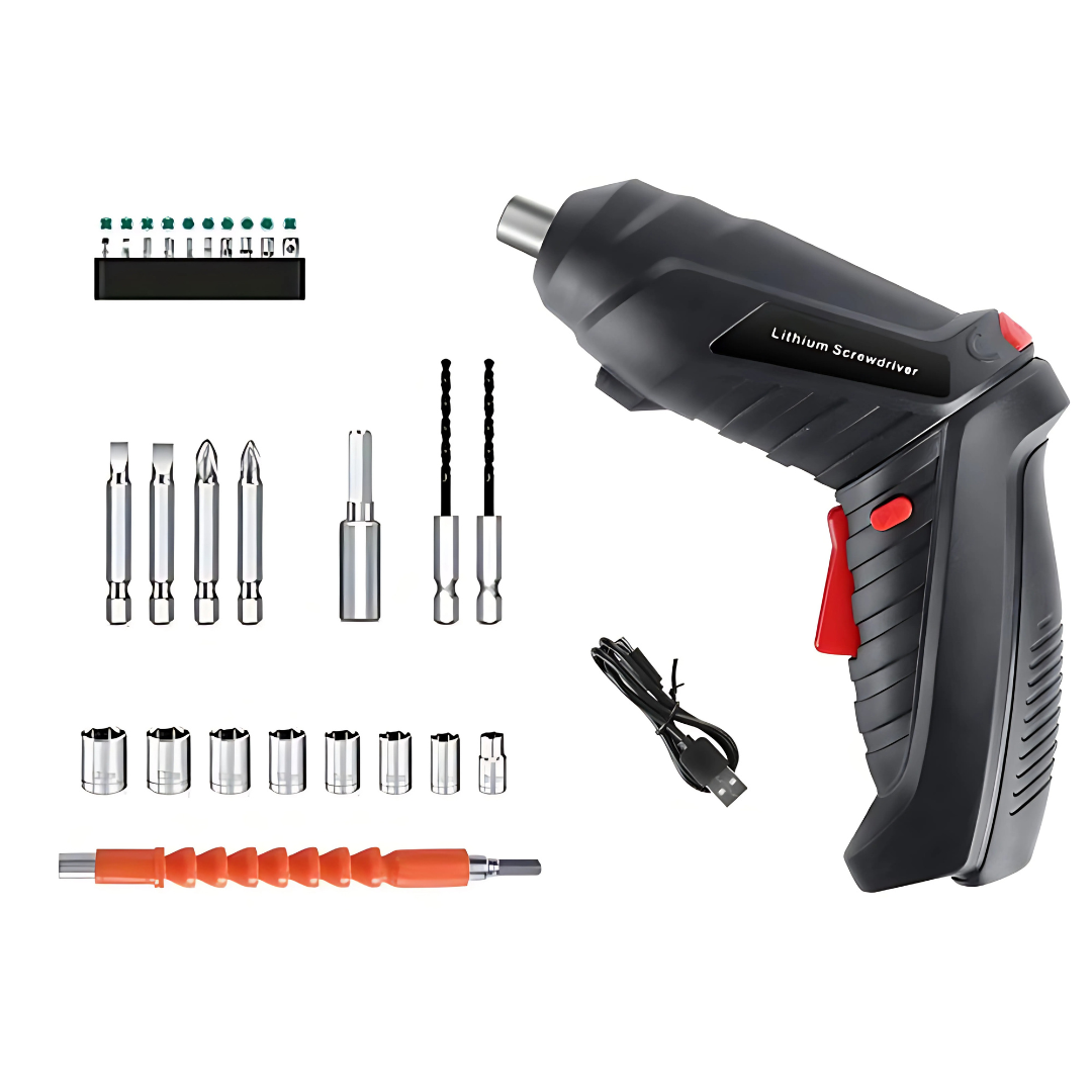 DESTORNILLADOR INALÁMBRICO 47 PZS – Potencia y precisión en tus manos