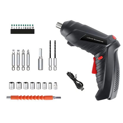 DESTORNILLADOR INALÁMBRICO 47 PZS – Potencia y precisión en tus manos