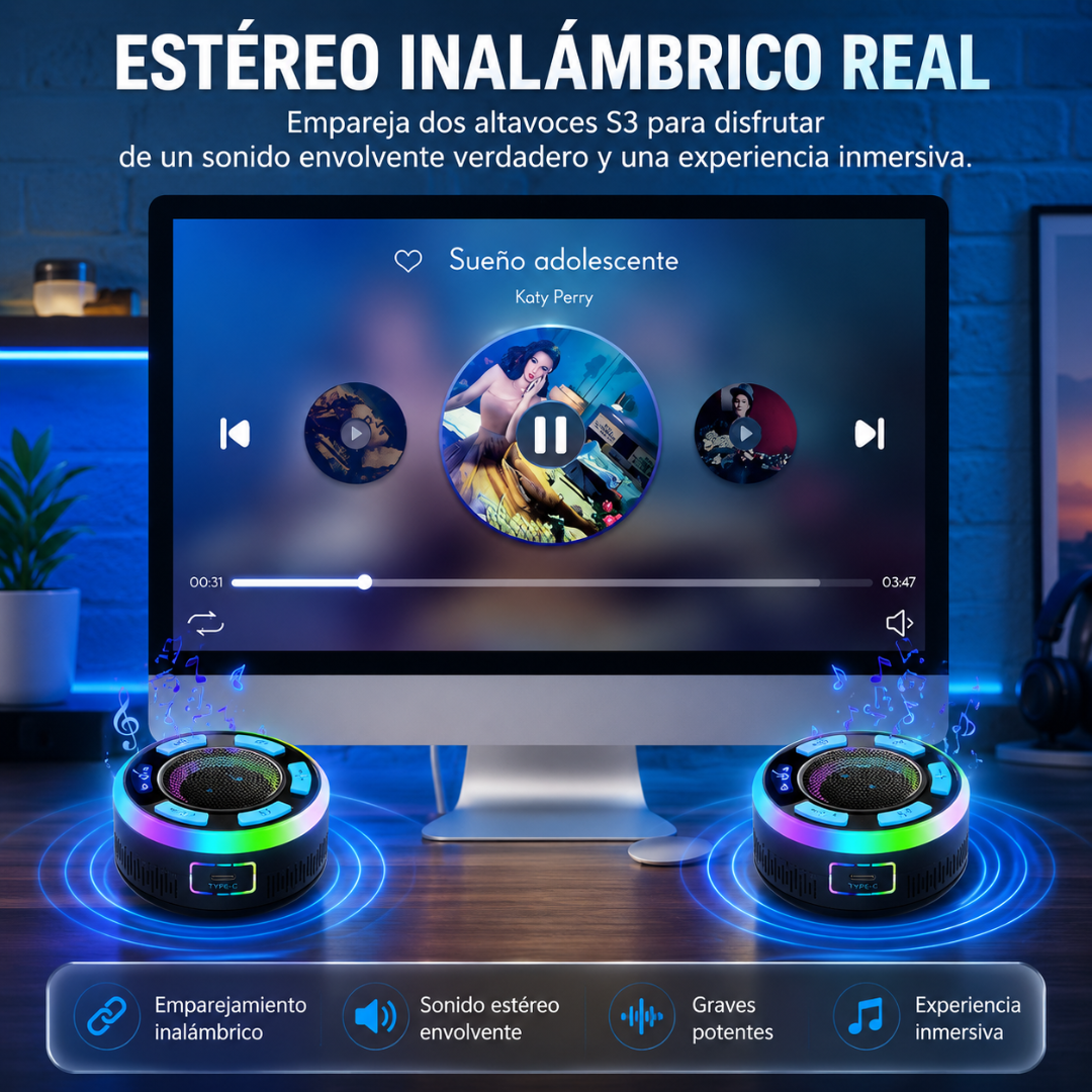 PARLANTE SUMERGIBLE – Música incluso bajo el agua