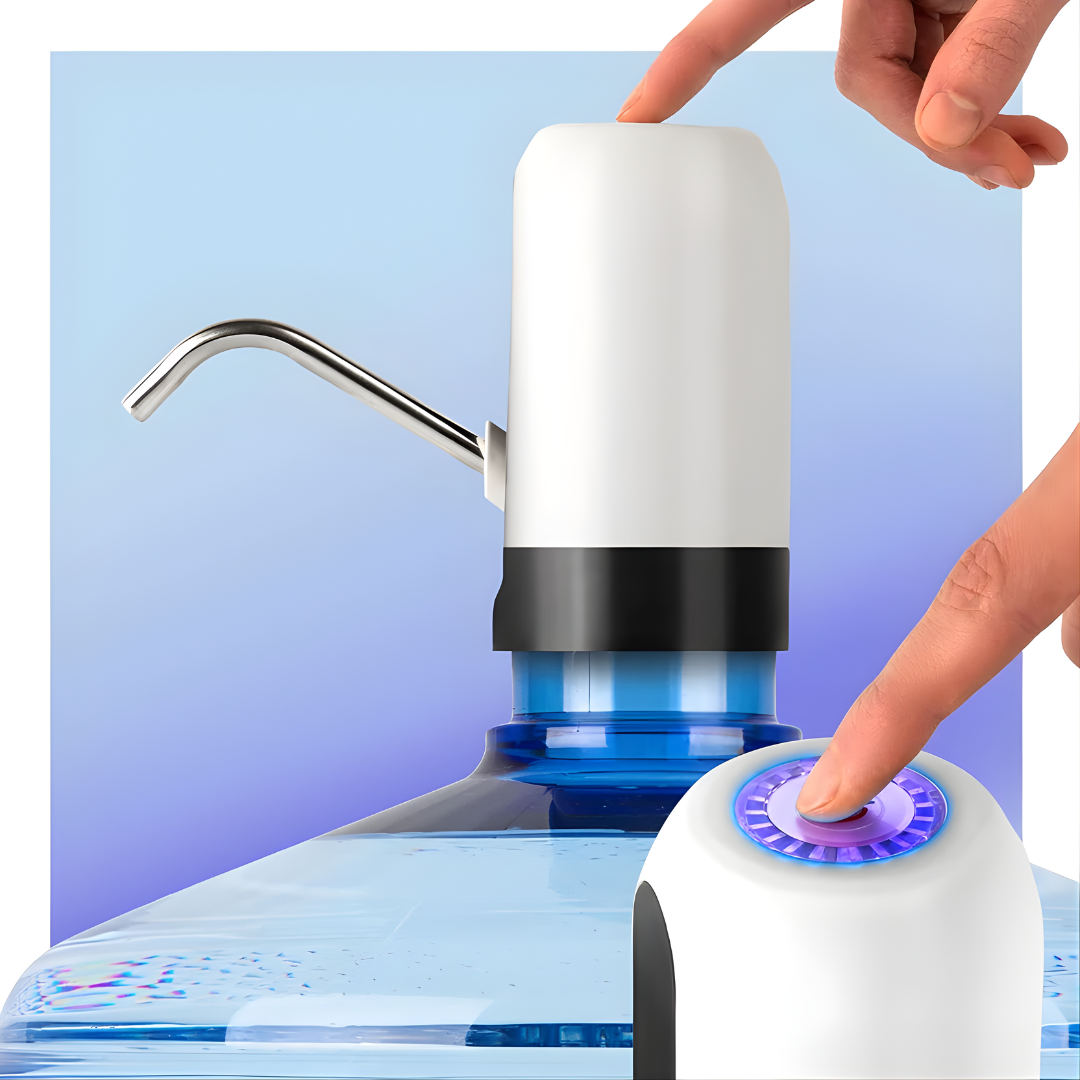 DISPENSADOR DE AGUA ELÉCTRICO PORTÁTIL – Agua al instante, sin esfuerzo y con total comodidad