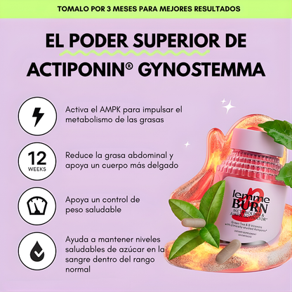 LEMME BURN X60 — El metabolismo que no responde al ejercicio necesita un impulso real. Esto es ese impulso.