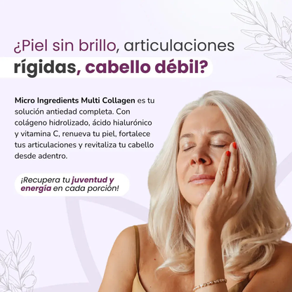 COLLAGEN PEPTIDES – Rejuvenece tu piel, fortalece tus articulaciones y revitaliza tu cuerpo desde adentro