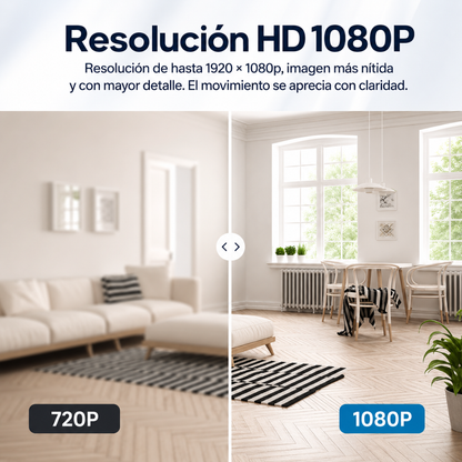 CÁMARA NR – Seguridad compacta con visión nocturna y monitoreo desde tu celular