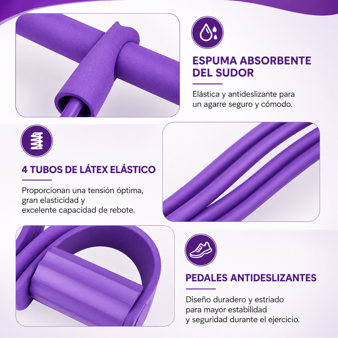 EJERCITADOR DE RESISTENCIA MULTIFUNCIONAL – Entrena todo tu cuerpo desde casa