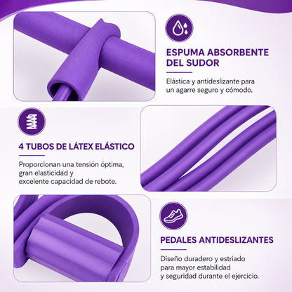 EJERCITADOR DE RESISTENCIA MULTIFUNCIONAL – Entrena todo tu cuerpo desde casa