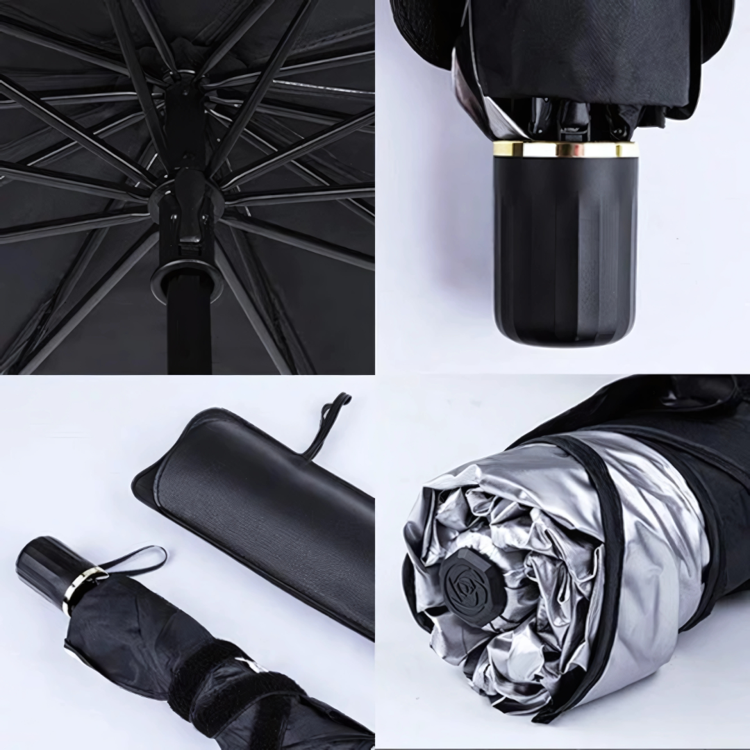 PARASOL AUTO – Protege tu vehículo del calor extremo en segundos