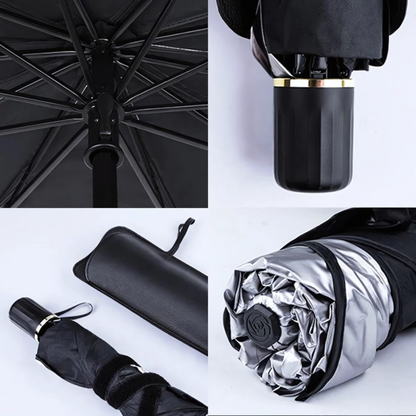 PARASOL AUTO – Protege tu vehículo del calor extremo en segundos