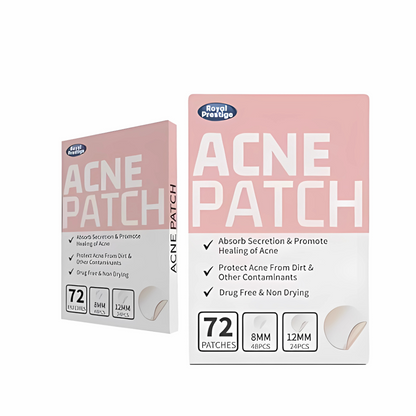 PARCHES INVISIBLES PARA EL ACNÉ IMPERMEABLES (72 Unds.) – Discreción y cuidado en cada aplicación