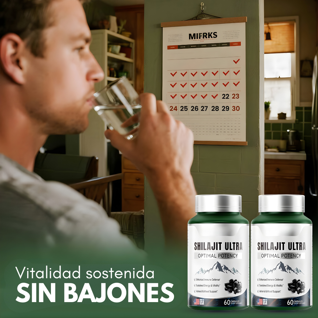 SHILAJIT ULTRA – Energía natural, vitalidad diaria y apoyo integral para tu rendimiento