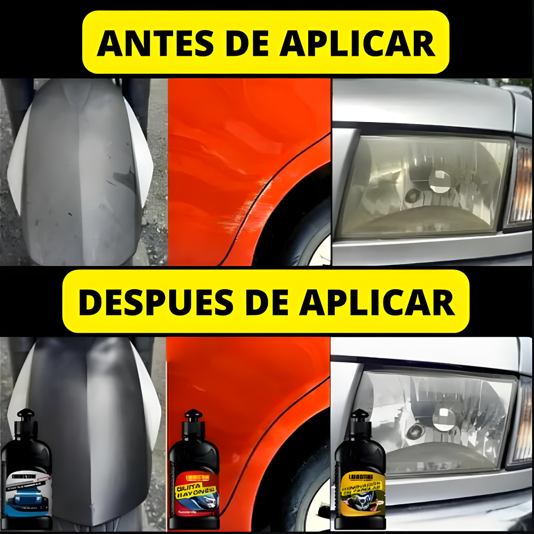 KIT RENOVACIÓN LUBRISTONE – Restaura, protege y devuelve el brillo original a tu auto