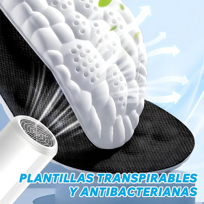 PLANTILLAS ORTOPÉDICAS DEPORTIVAS NEGRAS – Soporte y confort en cada paso