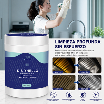 MOF CHEF 500G — Polvo que elimina la grasa sin esfuerzo