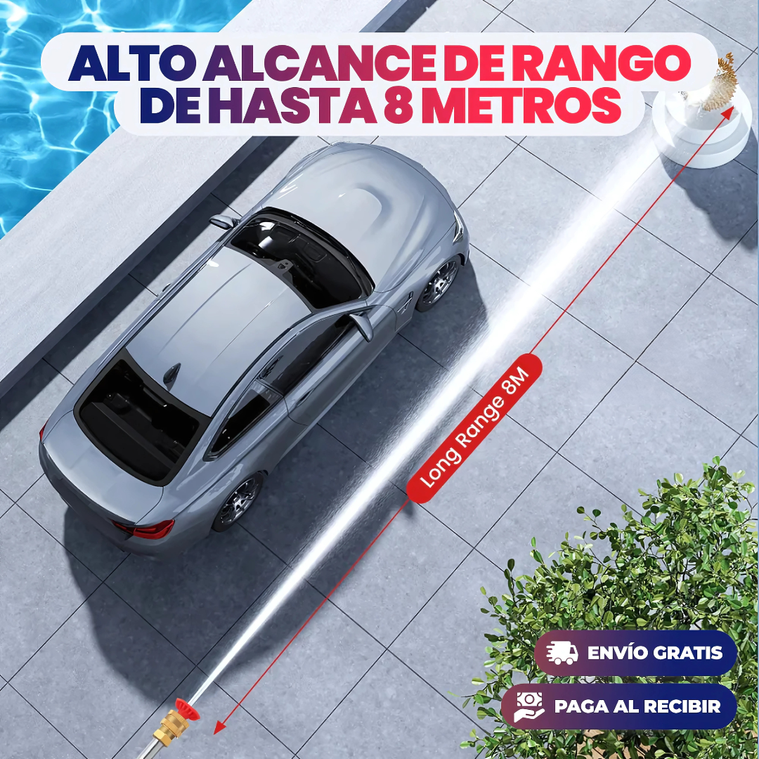 HIDROLAVADORA – Potencia de limpieza en la palma de tu mano