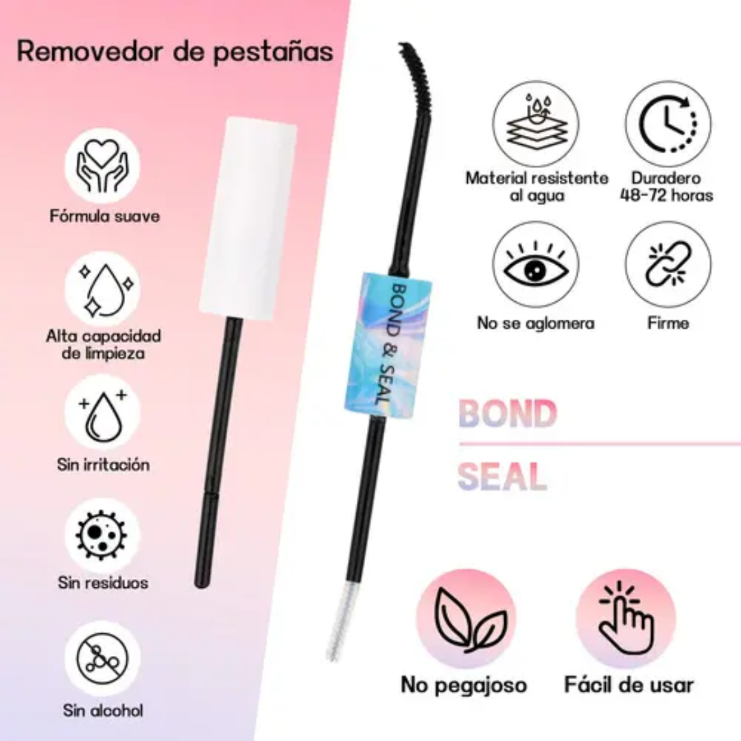 KIT DE PESTAÑAS ANJIEER DIY LASHES - Extensiones profesionales en minutos desde casa