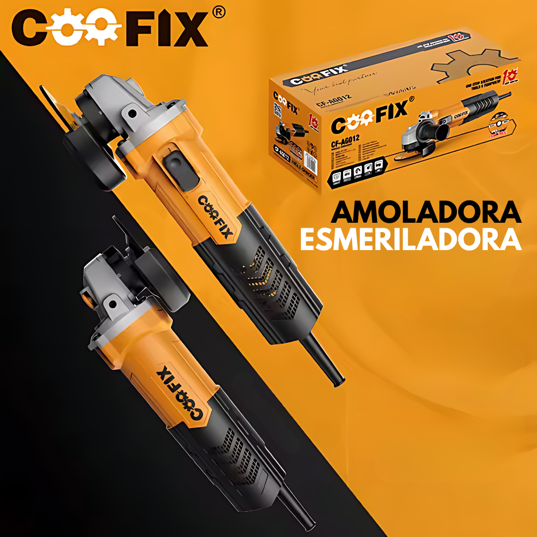 AMOLADORA / ESMERILADORA – Potencia profesional, cortes precisos y control total en cada trabajo