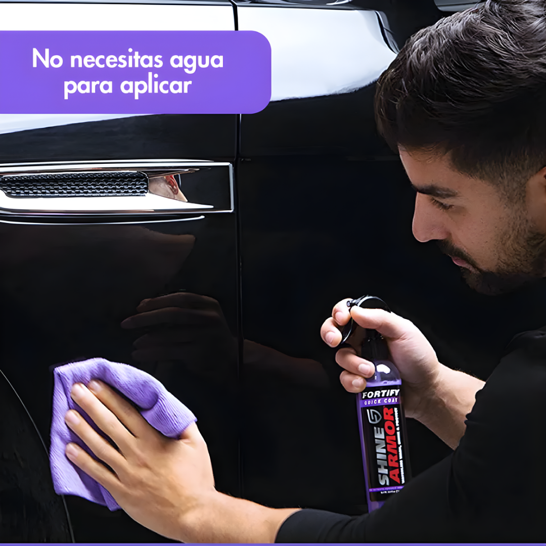 SHAMPOO SHINE ARMOR – Brillo de auto nuevo, protección y limpieza sin gastar de más