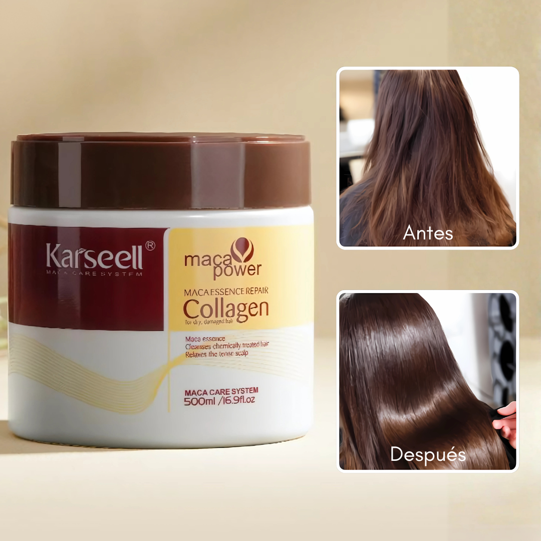CREMA KARSELL — Colágeno profundo para un cabello completamente renovado