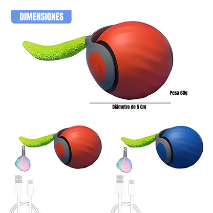 PELOTA INTERACTIVA – Diversión automática para tu mascota sin esfuerzo