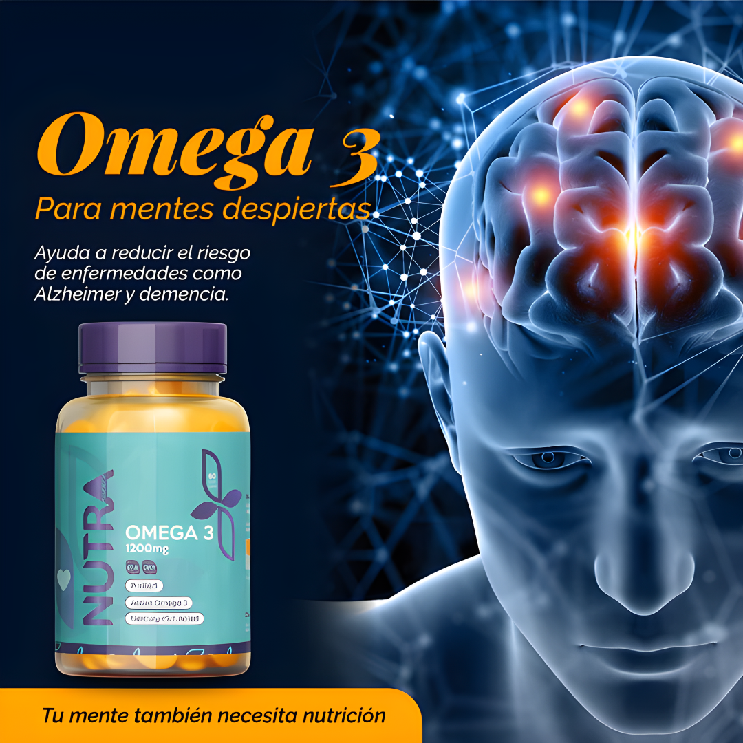 OMEGA 3 (Salud cardiovascular) – Apoyo integral para tu corazón, mente y bienestar diario