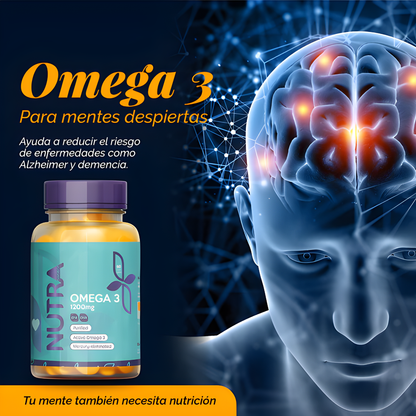 OMEGA 3 (Salud cardiovascular) – Apoyo integral para tu corazón, mente y bienestar diario