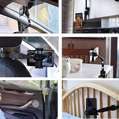 SOPORTE PARA RETROVISOR DE AUTO – Tu celular siempre visible y al alcance