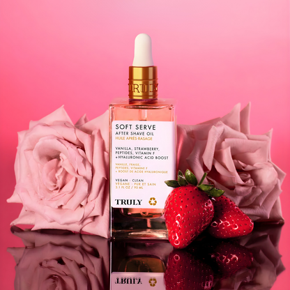 COMBO TRULY SOFT SERVE (ACEITE + CREMA) – Suavidad total, alivio inmediato y piel ultra lisa después de cada afeitada