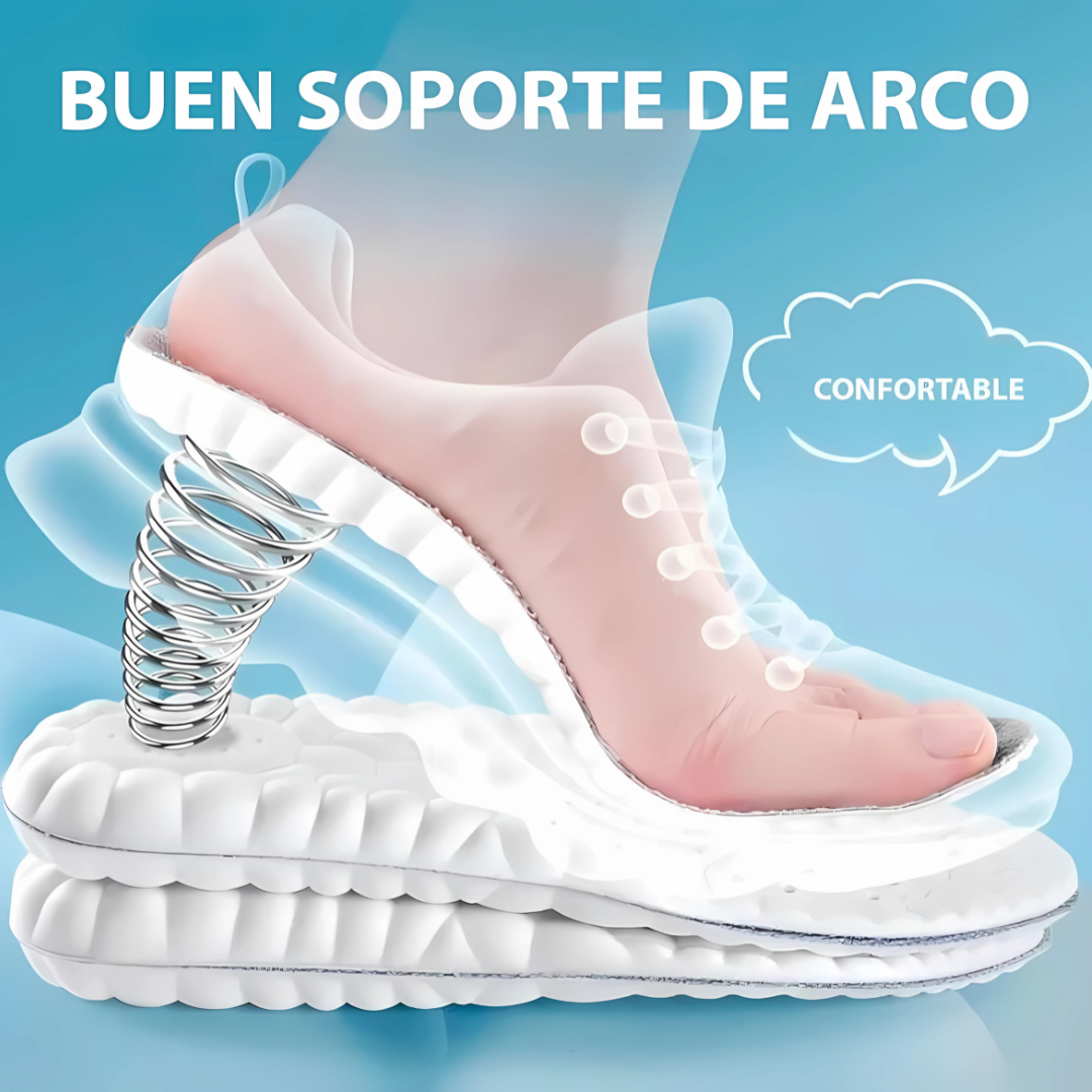 PLANTILLAS ORTOPÉDICAS DEPORTIVAS NEGRAS – Soporte y confort en cada paso
