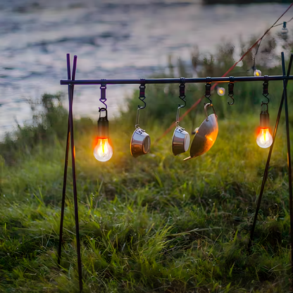 BOMBILLO LED PARA CAMPING – Iluminación potente, portátil y lista para cualquier aventura