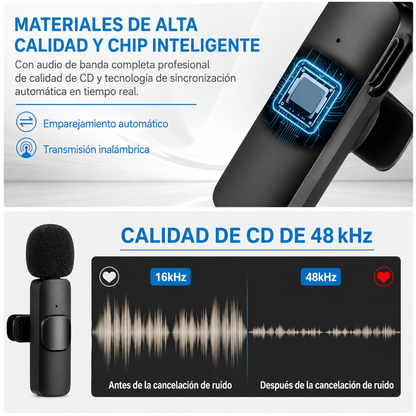 MICRÓFONO-K9 — Haz que tu contenido suene más profesional
