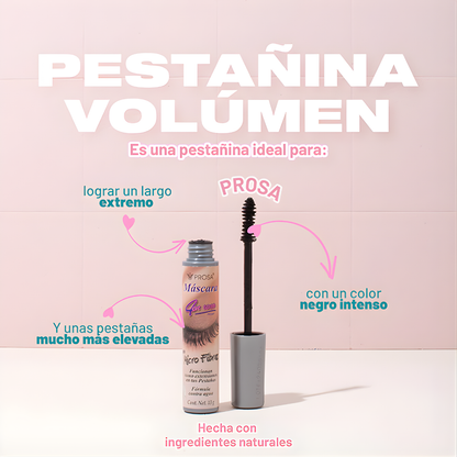 PROSA MÁSCARA DE PESTAÑAS SILICÓN — No necesitás más maquillaje, solo la mirada correctamente definida
