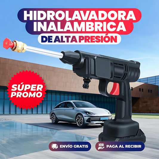 HIDROLAVADORA – Potencia de limpieza en la palma de tu mano