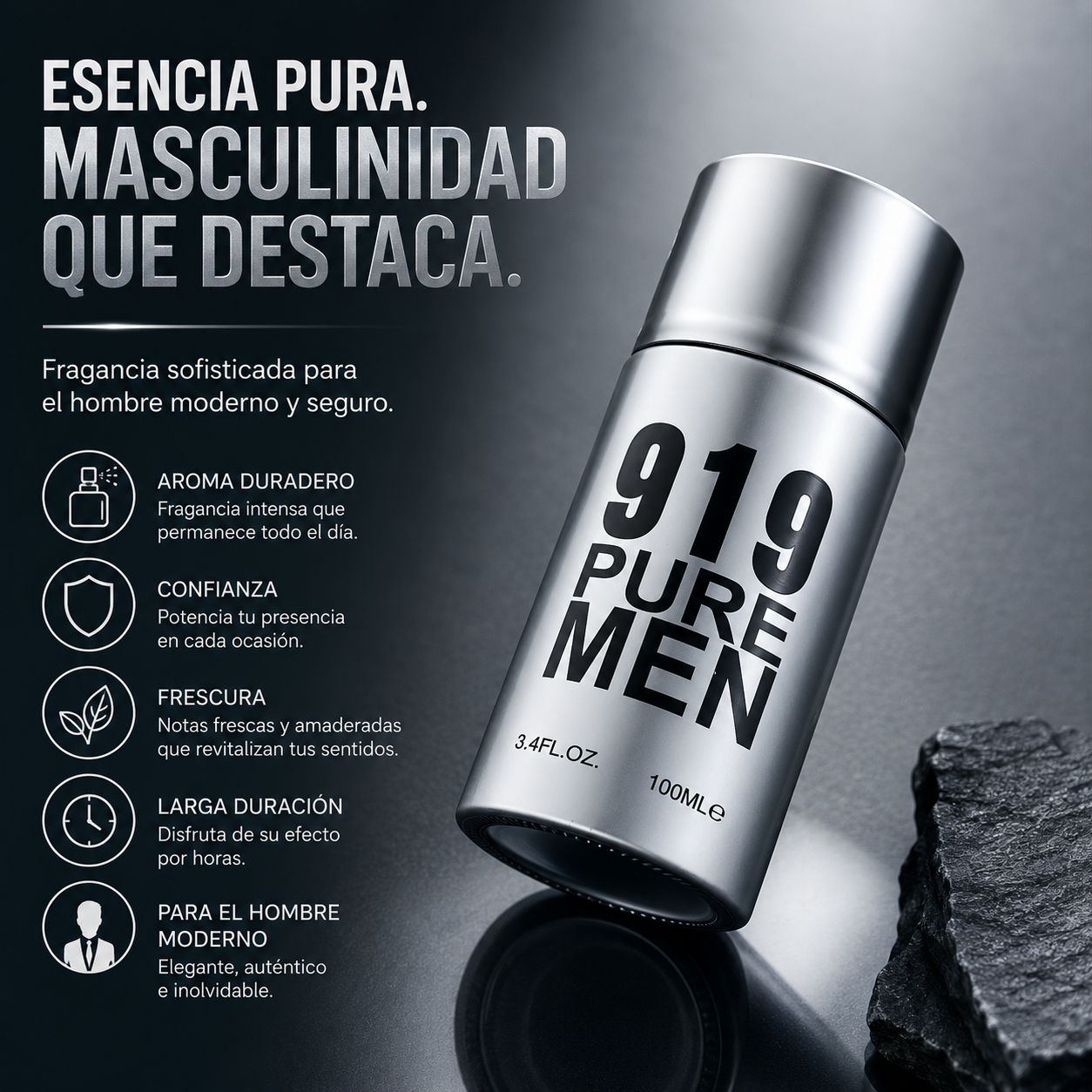 PERFUME CON FEROMONAS – Atracción natural, confianza y presencia que se percibe sin esfuerzo