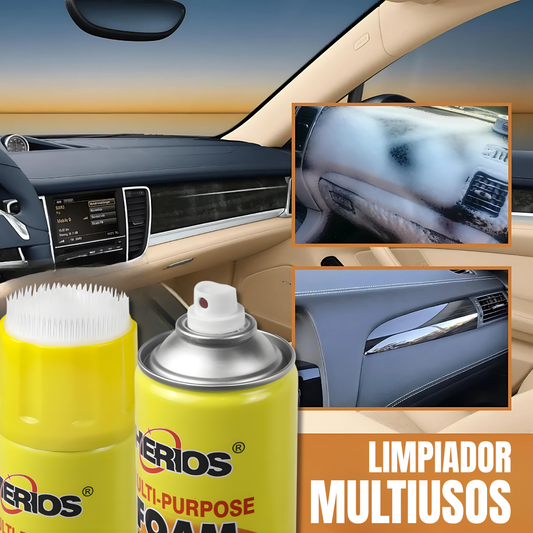 ESPUMA LIMP MULT – Limpieza profunda automotriz, espuma activa y acabado profesional