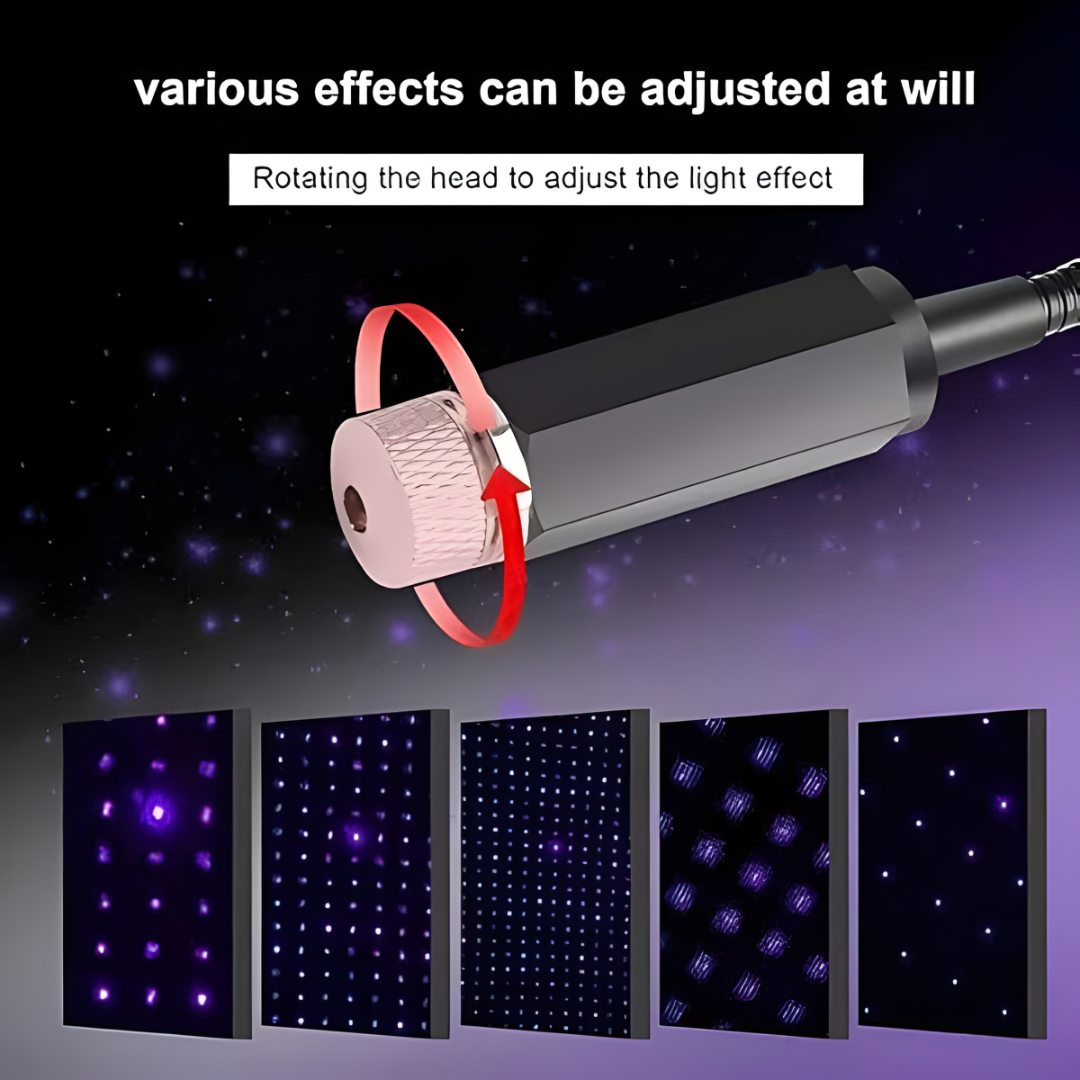 LÁMPARA ESTROBOSCÓPICA – Iluminación ambiental premium, estilo elegante y una experiencia de lujo en cada trayecto