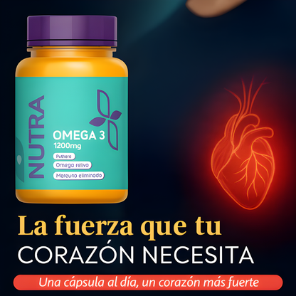 OMEGA 3 (Salud cardiovascular) – Apoyo integral para tu corazón, mente y bienestar diario
