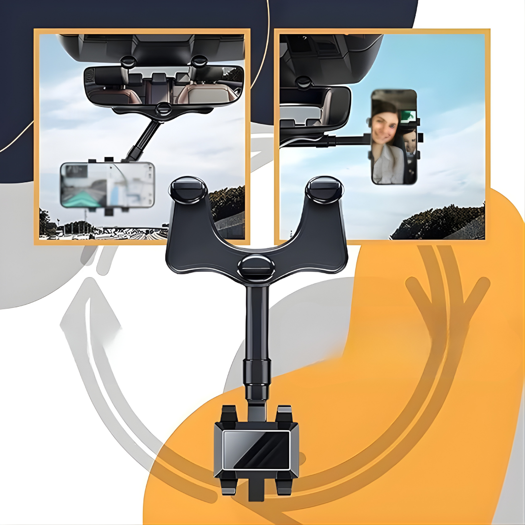 SOPORTE DE TELEFONO PARA AUTO – Navegación segura, visión clara y control sin distracciones al conducir