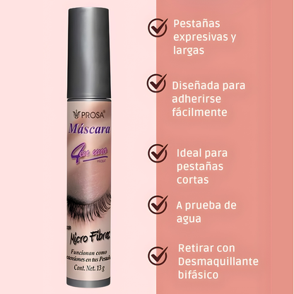 PROSA MÁSCARA DE PESTAÑAS SILICÓN — No necesitás más maquillaje, solo la mirada correctamente definida