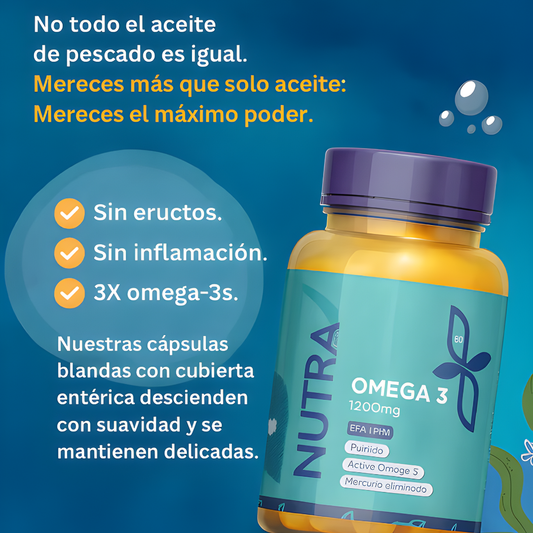 OMEGA 3 (Salud cardiovascular) – Apoyo integral para tu corazón, mente y bienestar diario