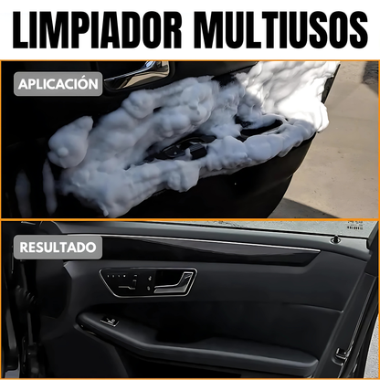 ESPUMA LIMP MULT – Limpieza profunda automotriz, espuma activa y acabado profesional