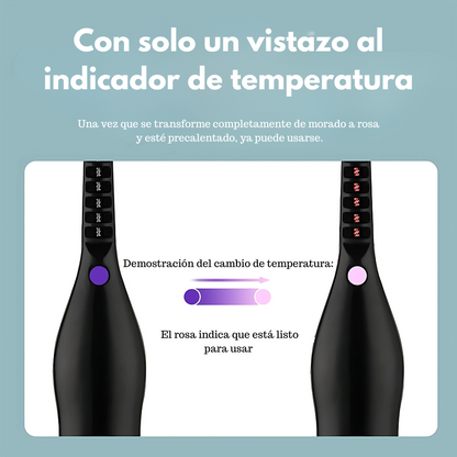 RIZADOR DE PESTAÑAS ELÉCTRICO CON CEPILLO – Curva perfecta que dura todo el día
