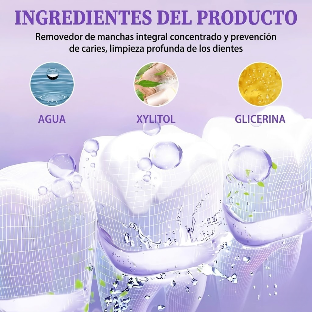 PASTA BLANQUEADORA DENTAL — Tu sonrisa habla antes que vos, y esta pasta se encarga de que diga lo correcto