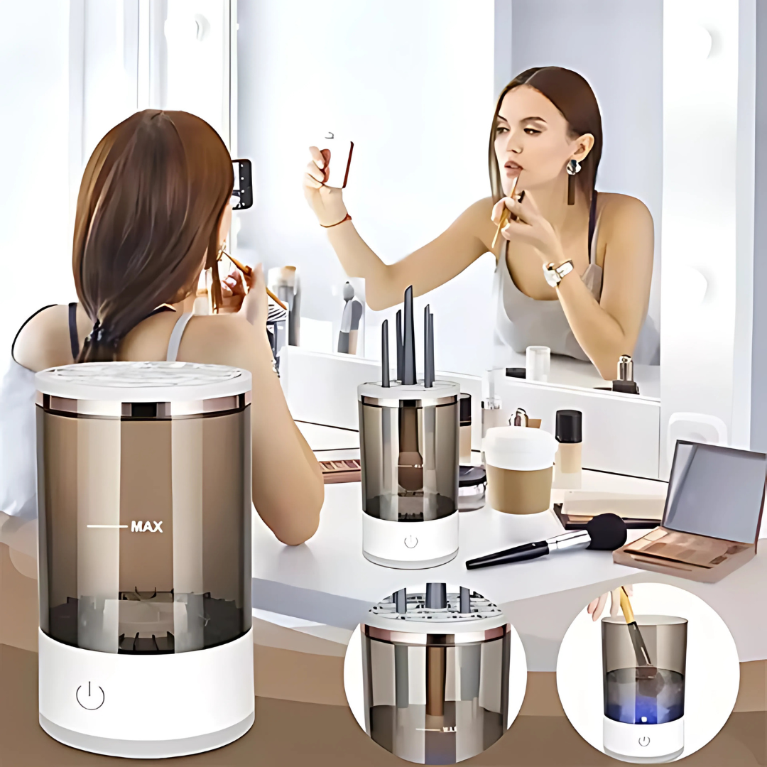 LIMPIADOR DE BROCHAS - Brochas impecables, maquillaje perfecto todos los días.