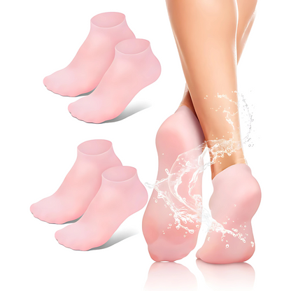 Pack X2 Und. Calcetines Hidratantes HydraHeel - Camina con suavidad: pies renovados y sin asperezas.