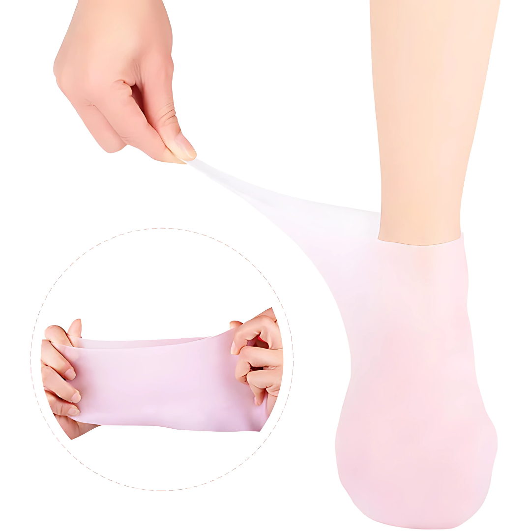 Pack X2 Und. Calcetines Hidratantes HydraHeel - Camina con suavidad: pies renovados y sin asperezas.